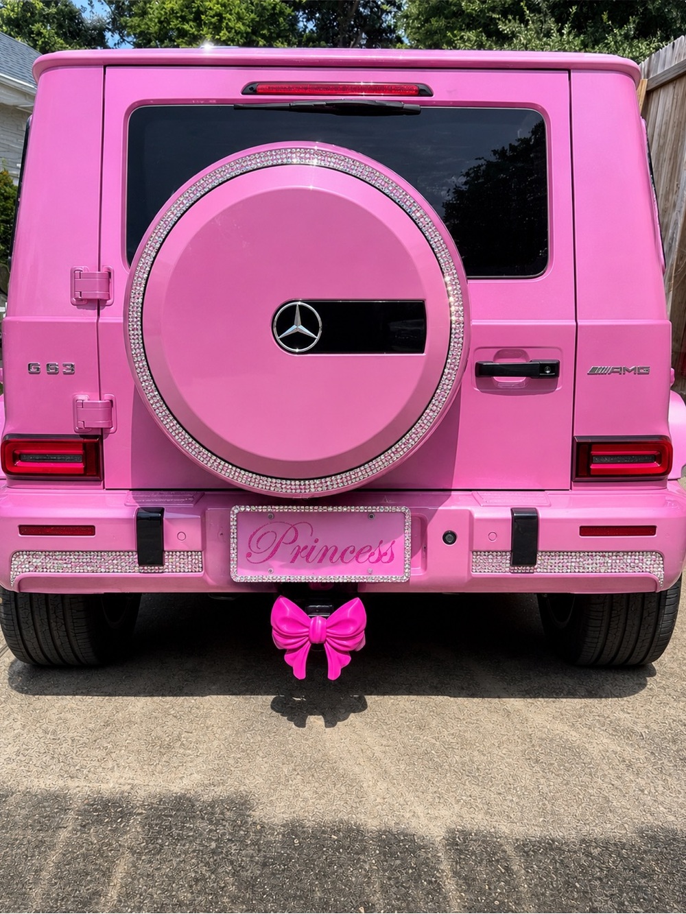 🎀🩷🎀 Pink Bow Hitch Cover 🎀🩷🎀